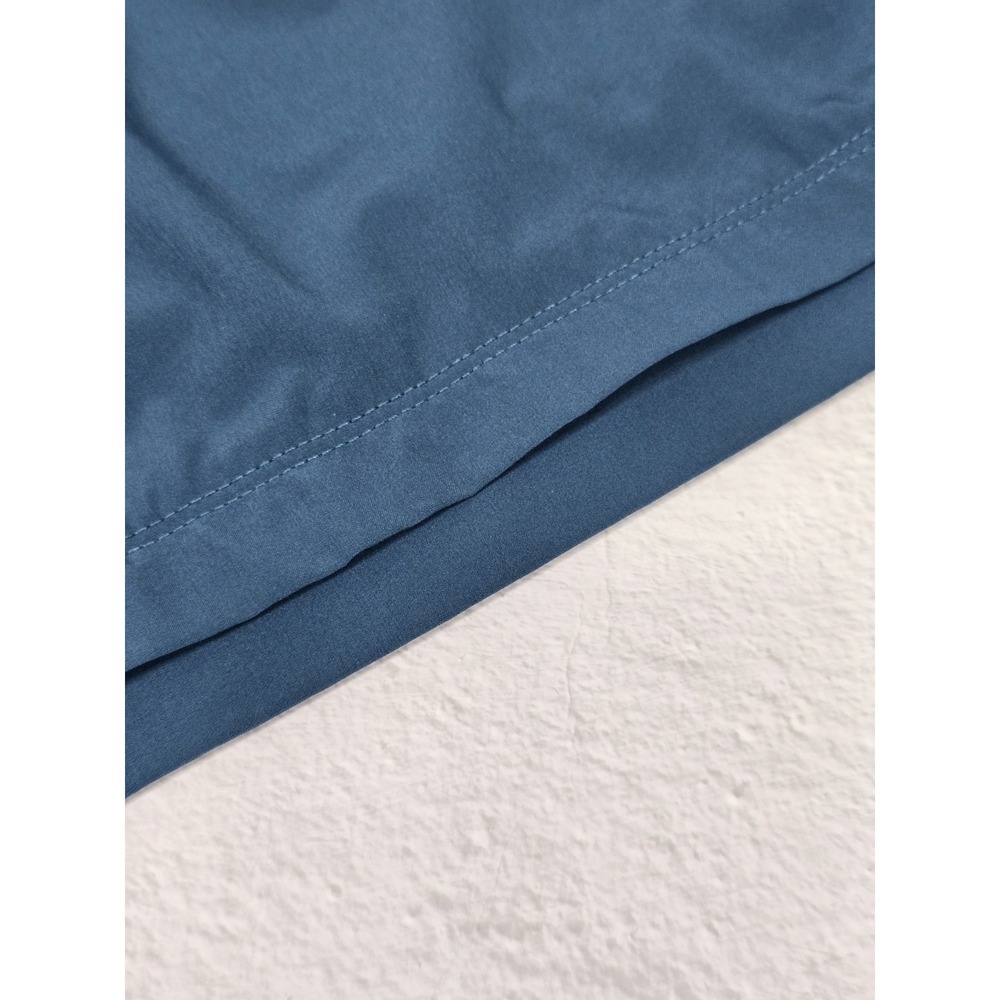 Apana Womens Teal Green Athletic Shorts Large Spandex Elastic Waist Pull On Logo - Picture 7 of 12